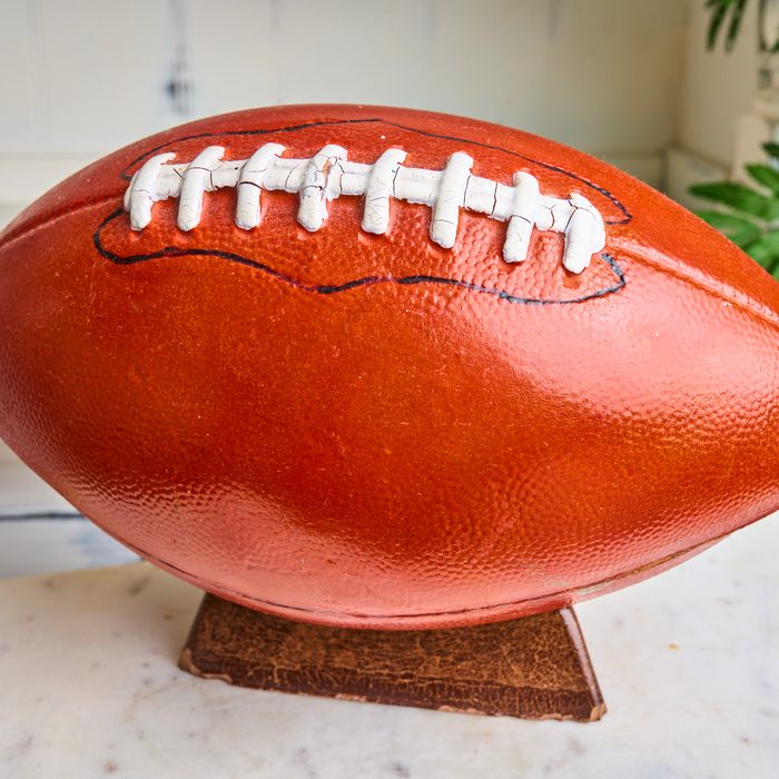 Life-size chocolate football