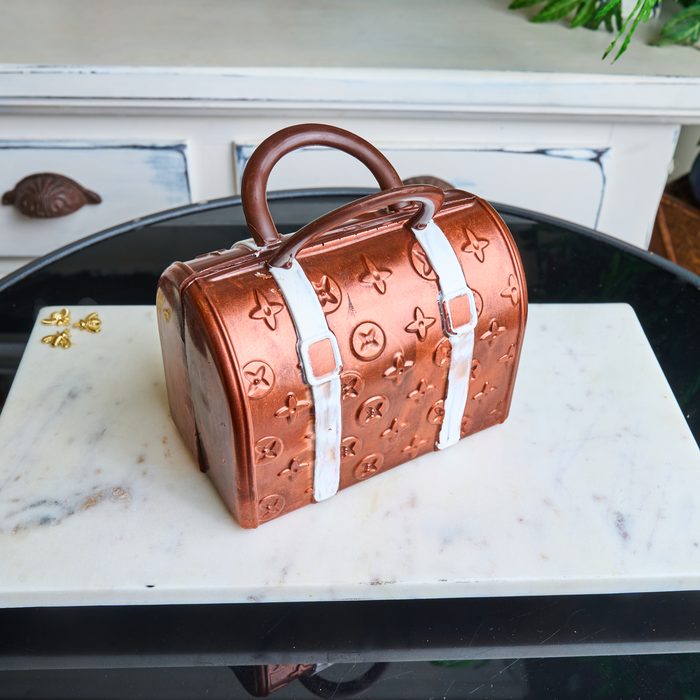 Designer chocolate purse